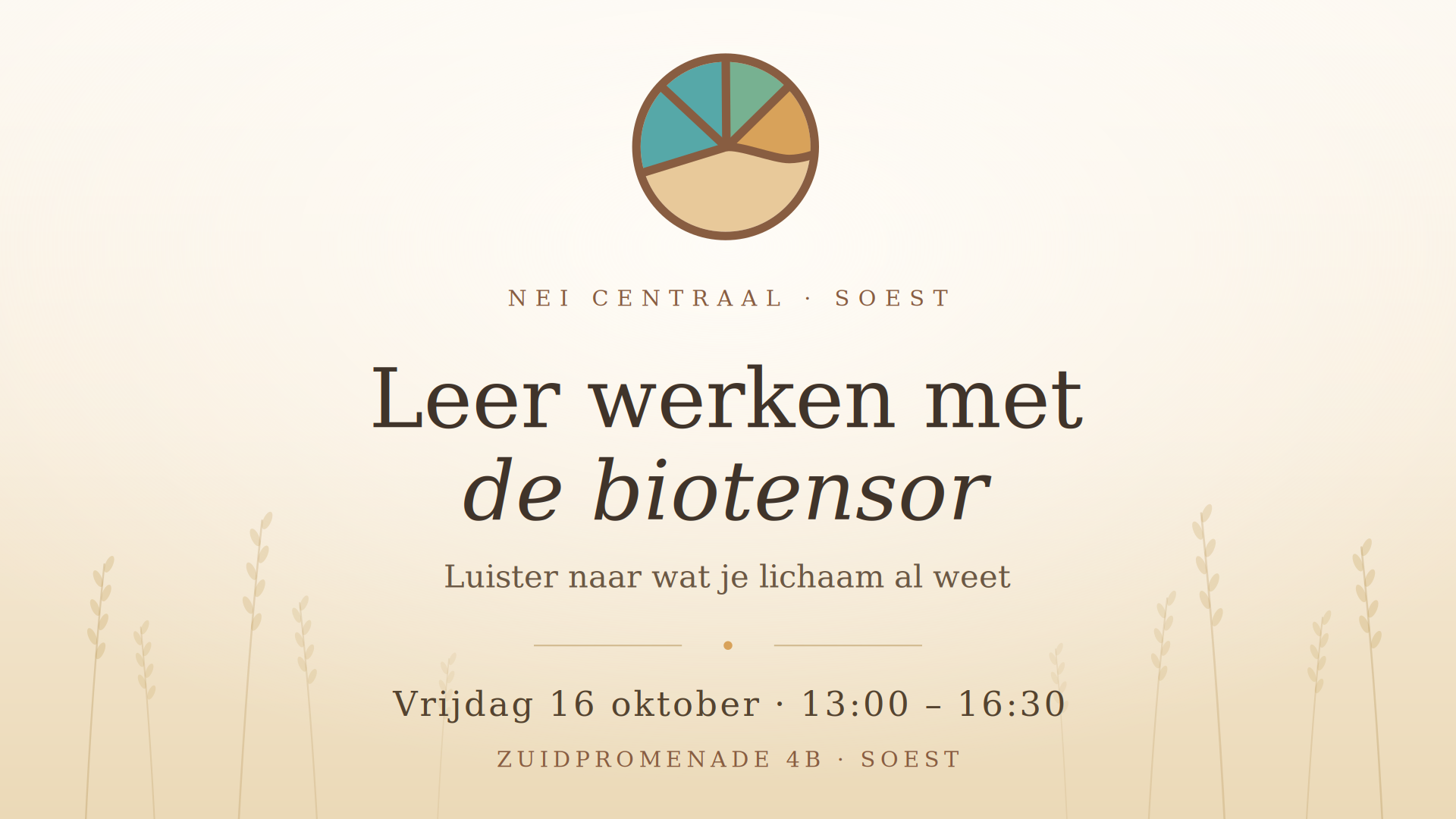 Biotensor workshop in Soest op 16 oktober bij NEI Centraal